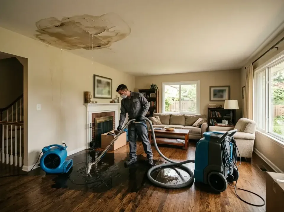 attic-pipe-burst-ceiling-drip-008 — frequently asked questions, Water Damage Restoration & Carpet Care in Wollochet, WA